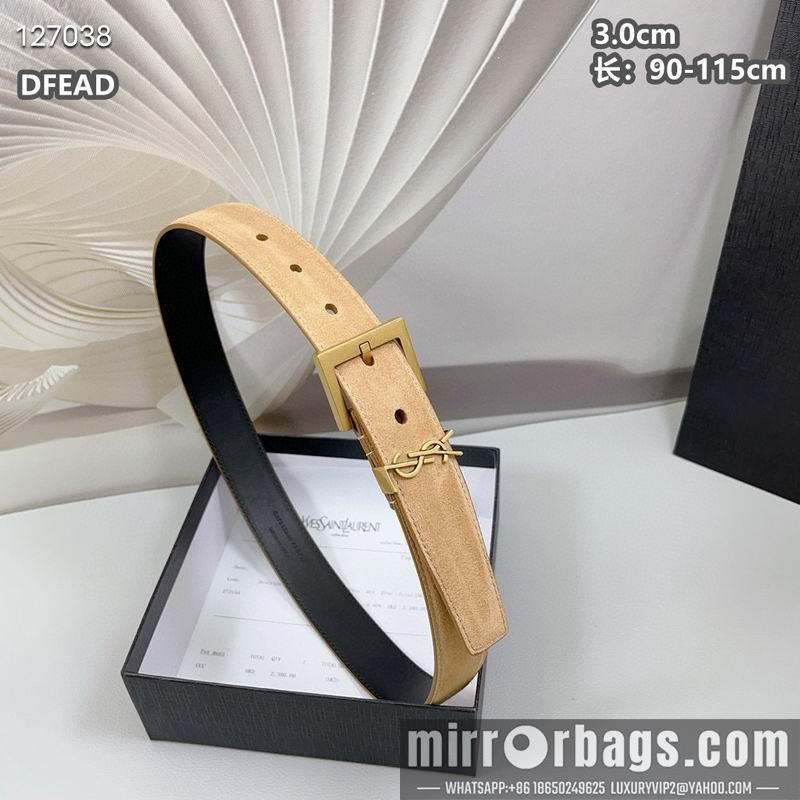 Replica YSL belt 30mmX90-115cm 8L16