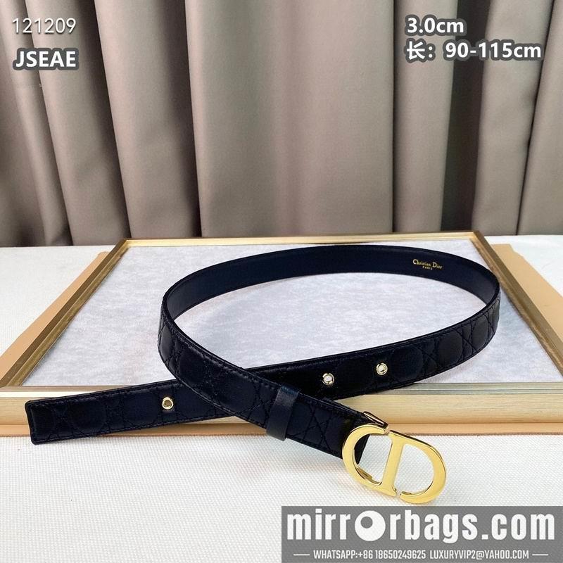 Replica Dior belt 30mmX90-115cm 8L111007