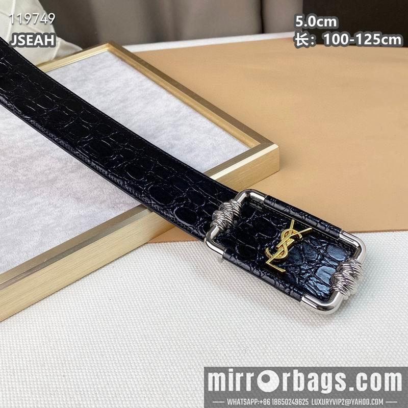 Replica YSL belt 50mmX100-125cm 8L0408
