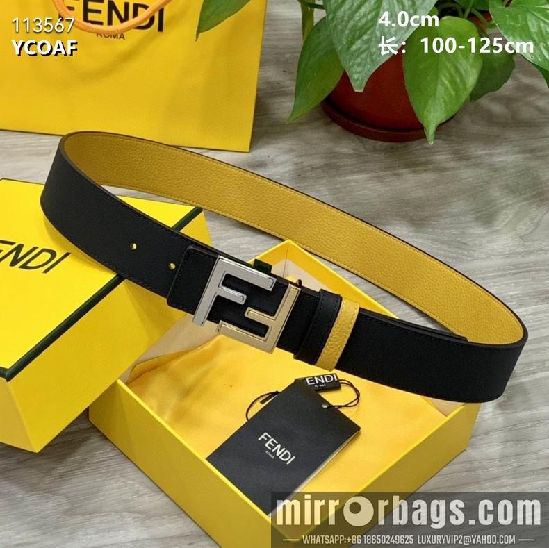 Replica Fendi Belt 40mmX100-125cm 8L71