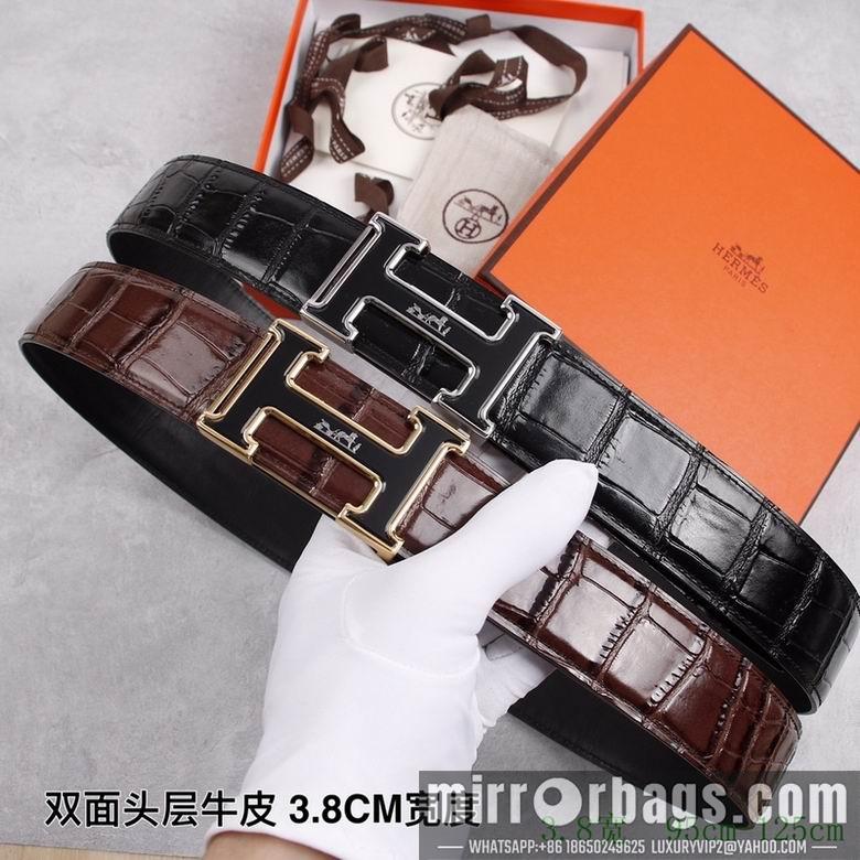 Replica Hermes Belt 38mmX95-125cm 7D93