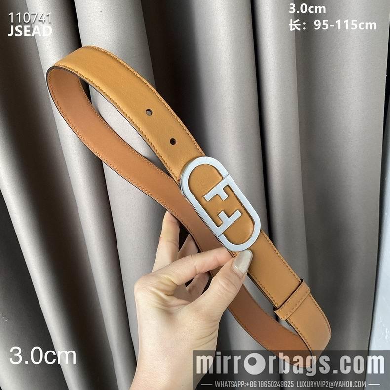 Replica Fendi Belt 30mmX90-115cm 8L02
