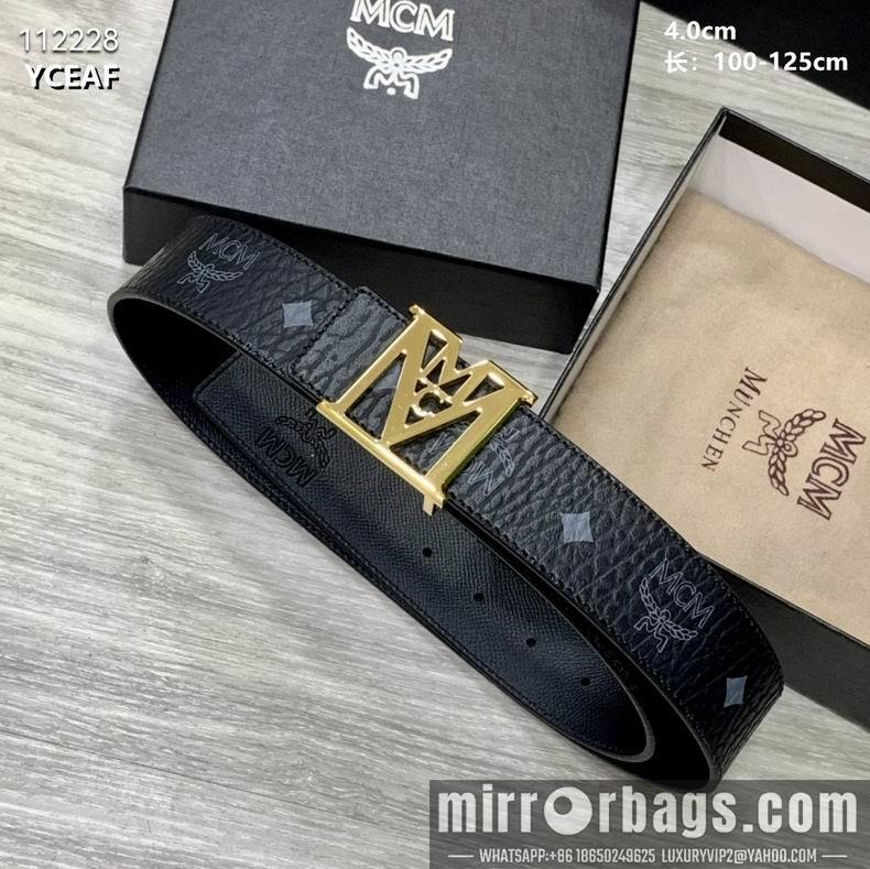 Replica MCM belt 40mmX100-125cm 8L01