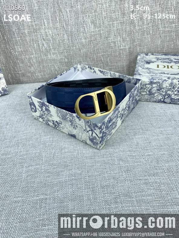 Replica Dior Belt 35mm 95-125cm 8L08