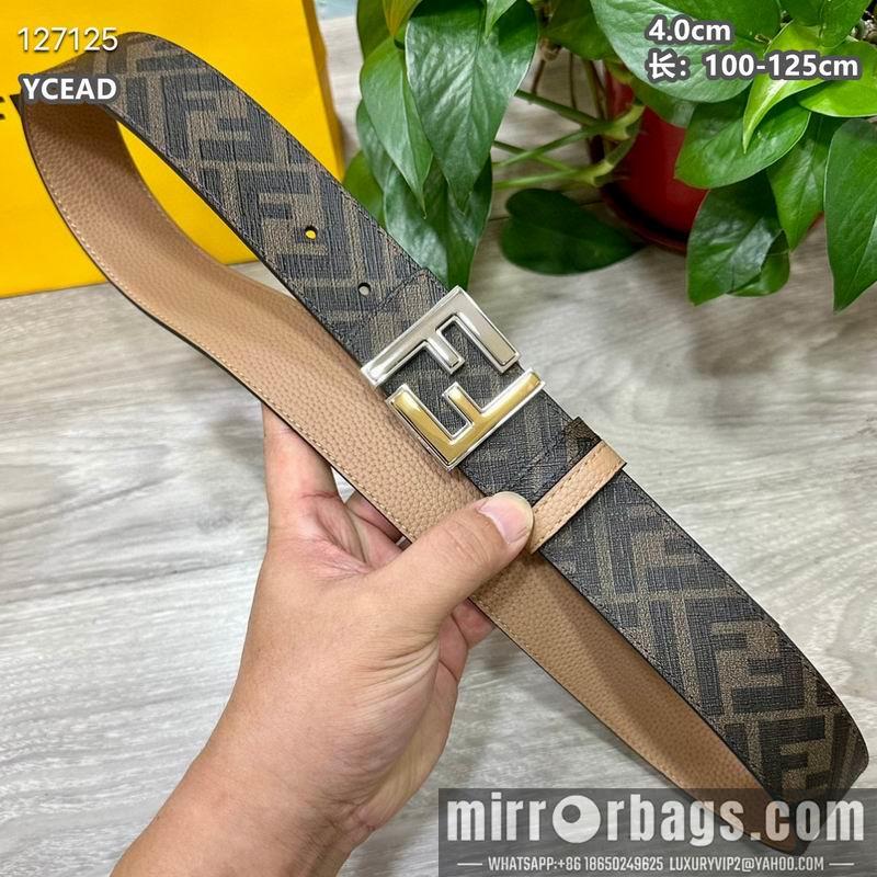 Replica Fendi belt 40mmX100-125cm 8L133