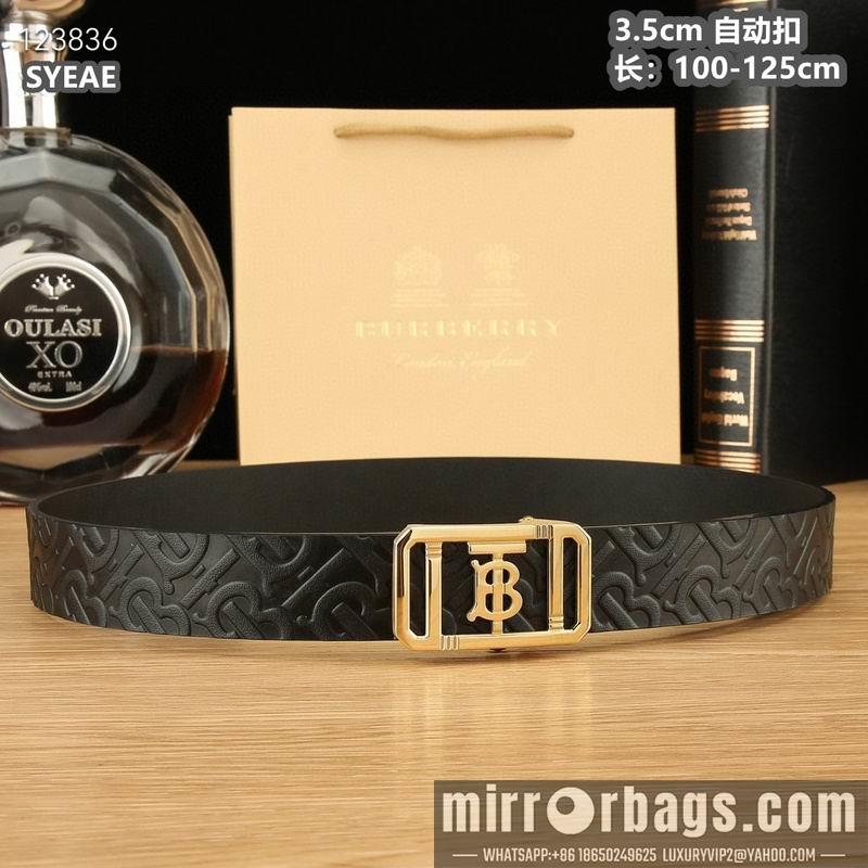 Replica Burberry belt 35mmX100-125cm 8L81