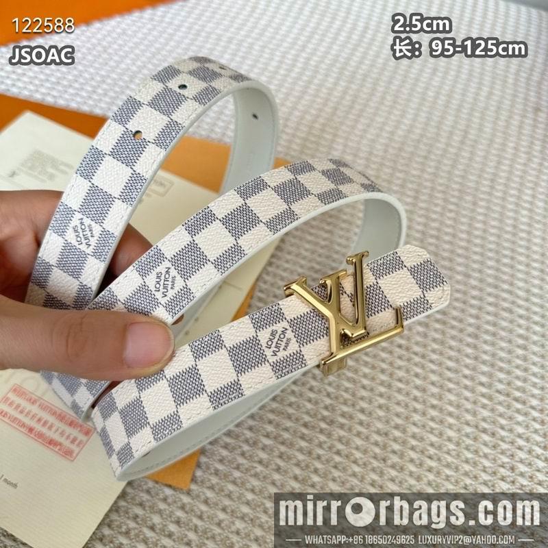 Replica LV belt 25mmX95-125cm 8L17