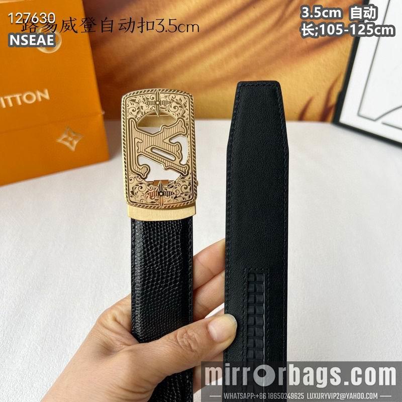 Replica LV belt 35mmX105-125cm 8L74
