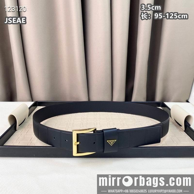 Replica Prada belt 35mmX95-125cm 8L46