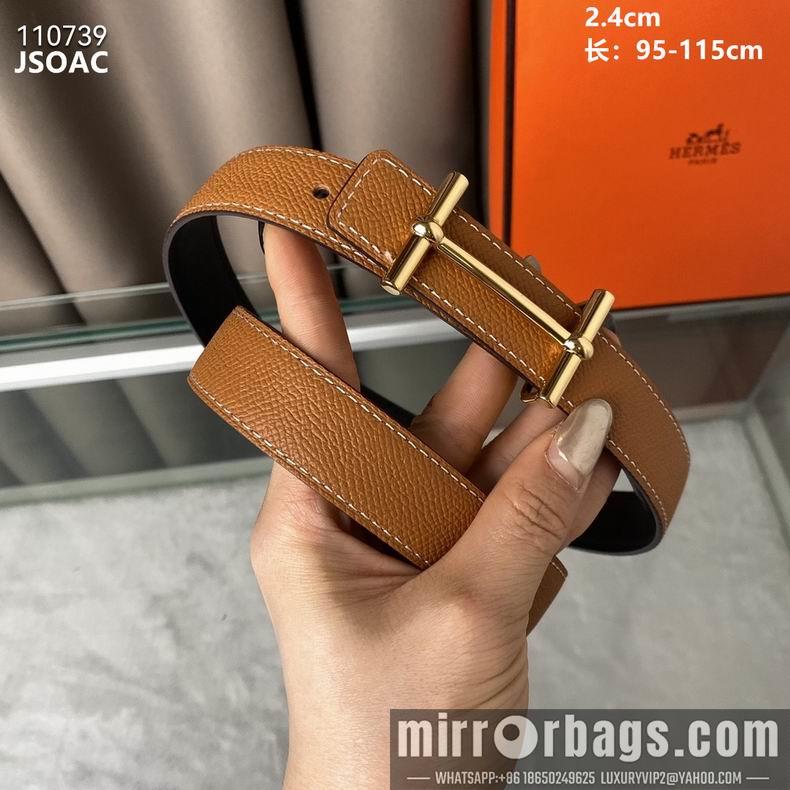 Replica Hermes Belt 24mmX95-115cm 8L02