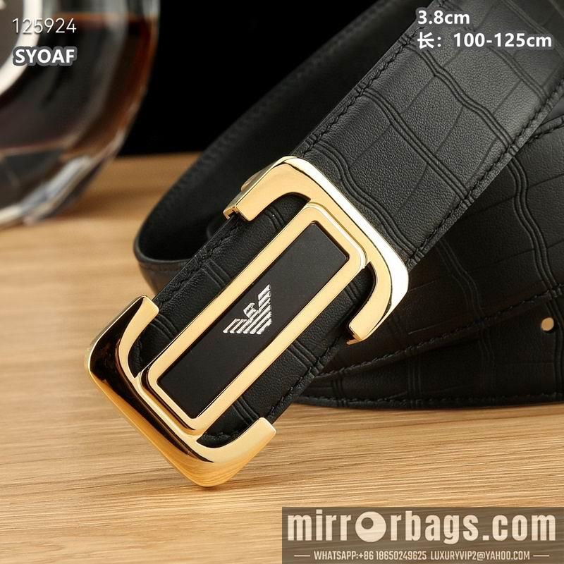 Replica Armani belt 38mmX100-125cm 8L06
