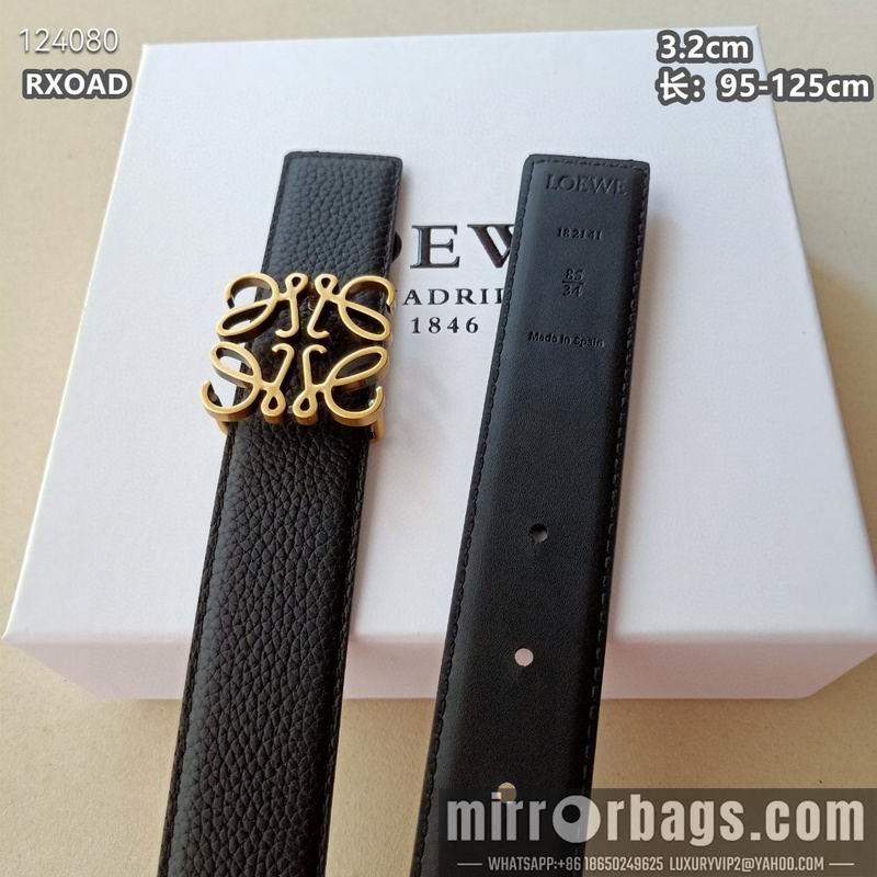 Replica Loewe belt 32mmX95-125cm 8L03