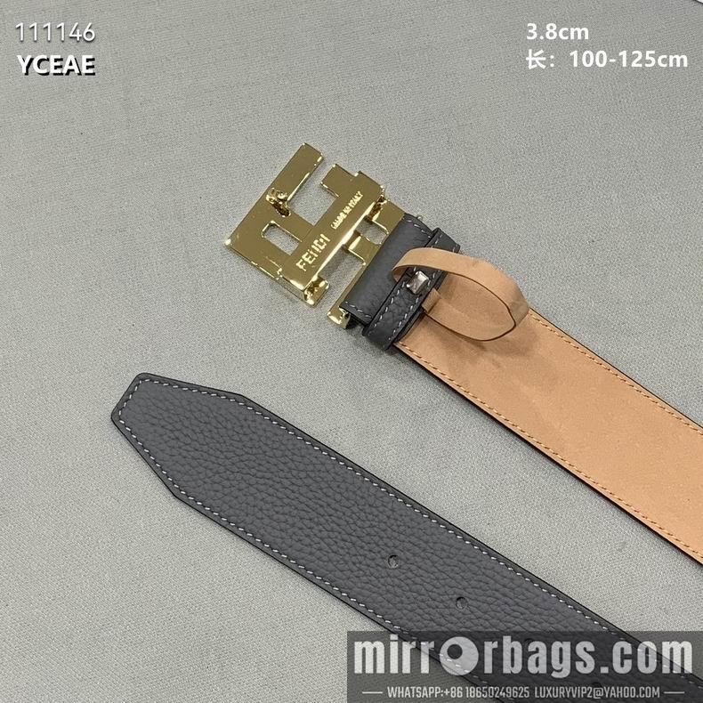 Replica Fendi Belt 38mmX100-125CM 8L08