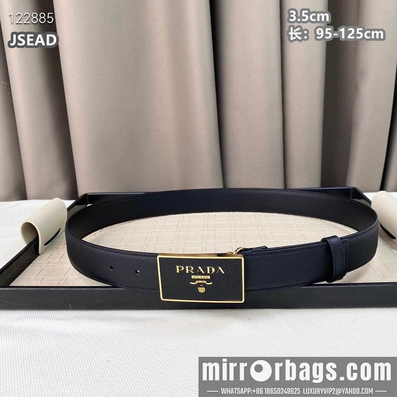 Replica Prada belt 35mmX95-125cm 8L34