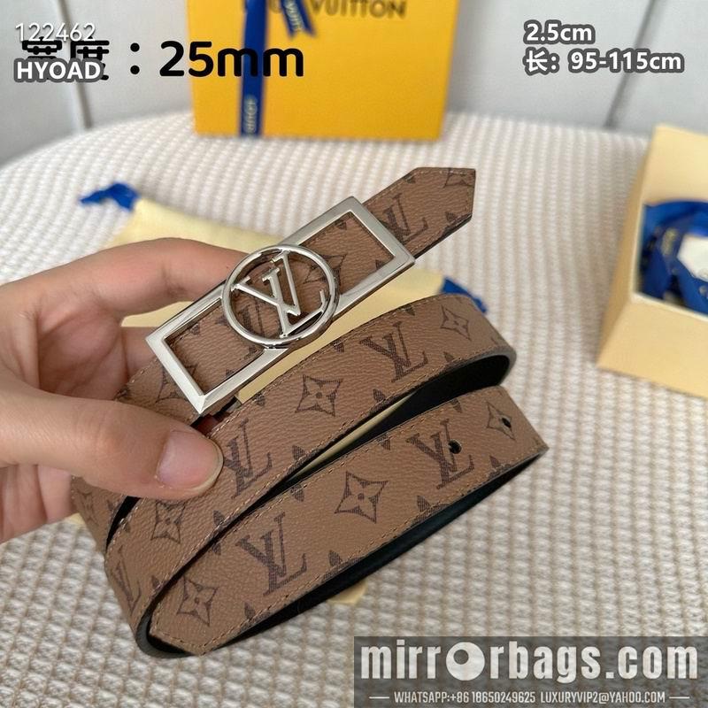 Replica LV belt 25mmX95-115cm 8L15