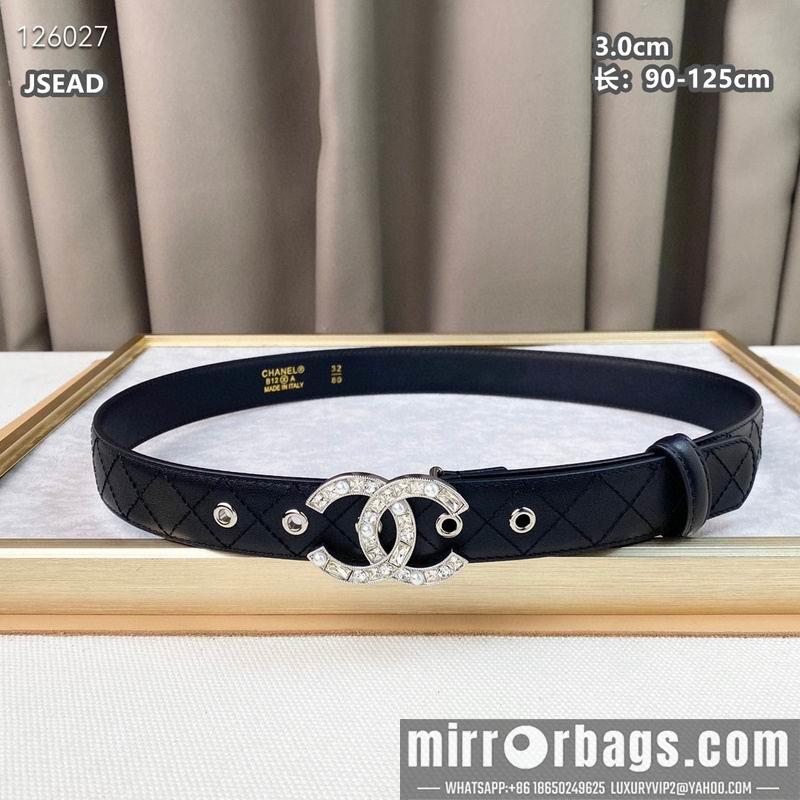 Replica Chanel belt 30mmX90-125cm 8L14