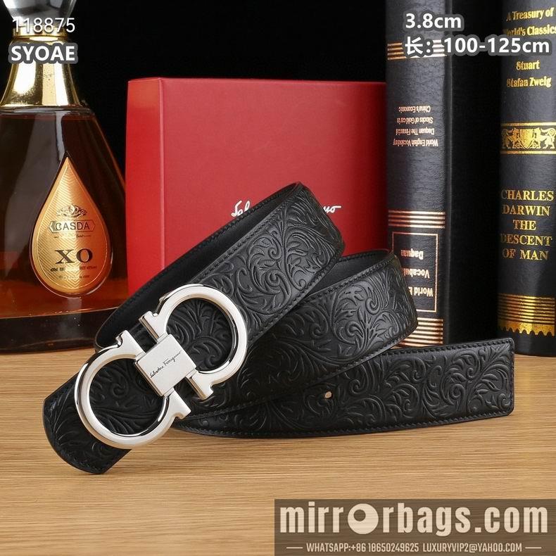 Replica Ferragamo belt 38mmX100-125cm 8L13