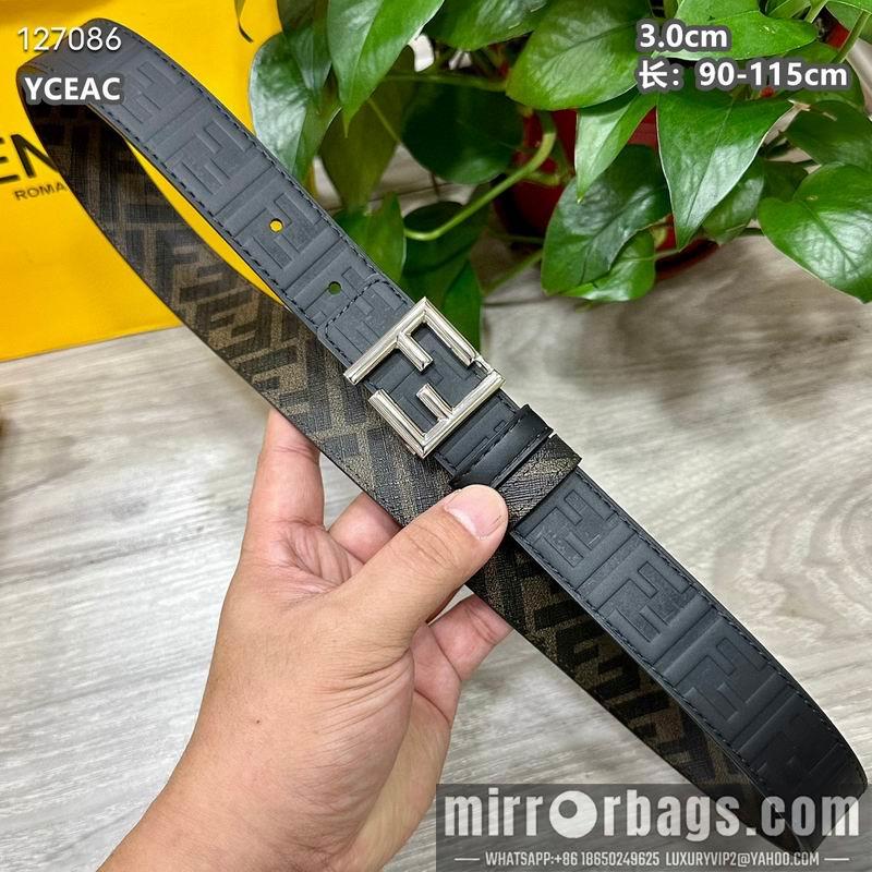Replica Fendi belt 30mmX90-115cm 8L24
