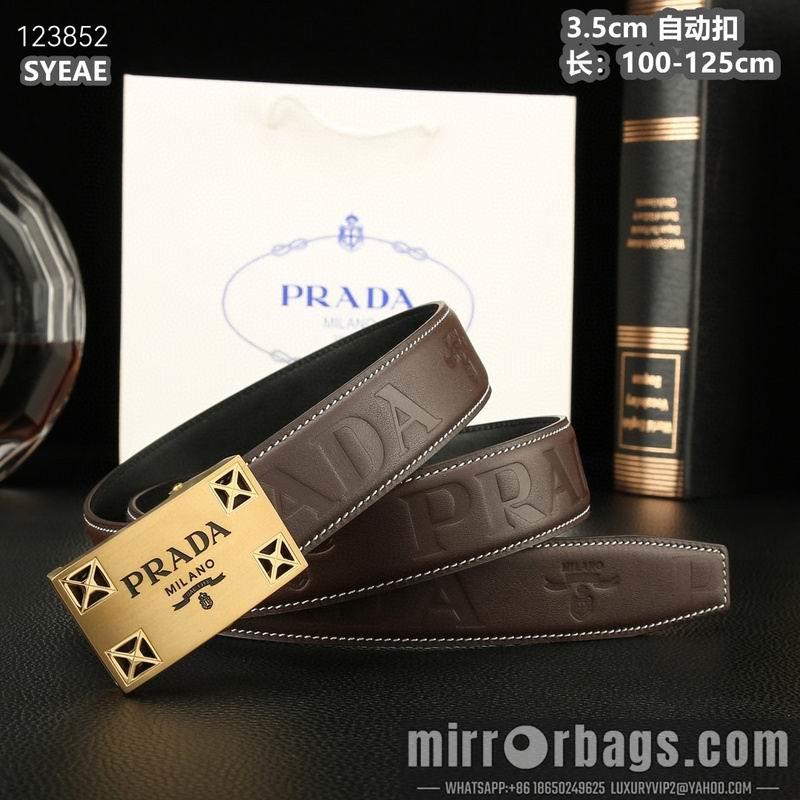 Replica Prada belt 35mmX100-125cm 8L56