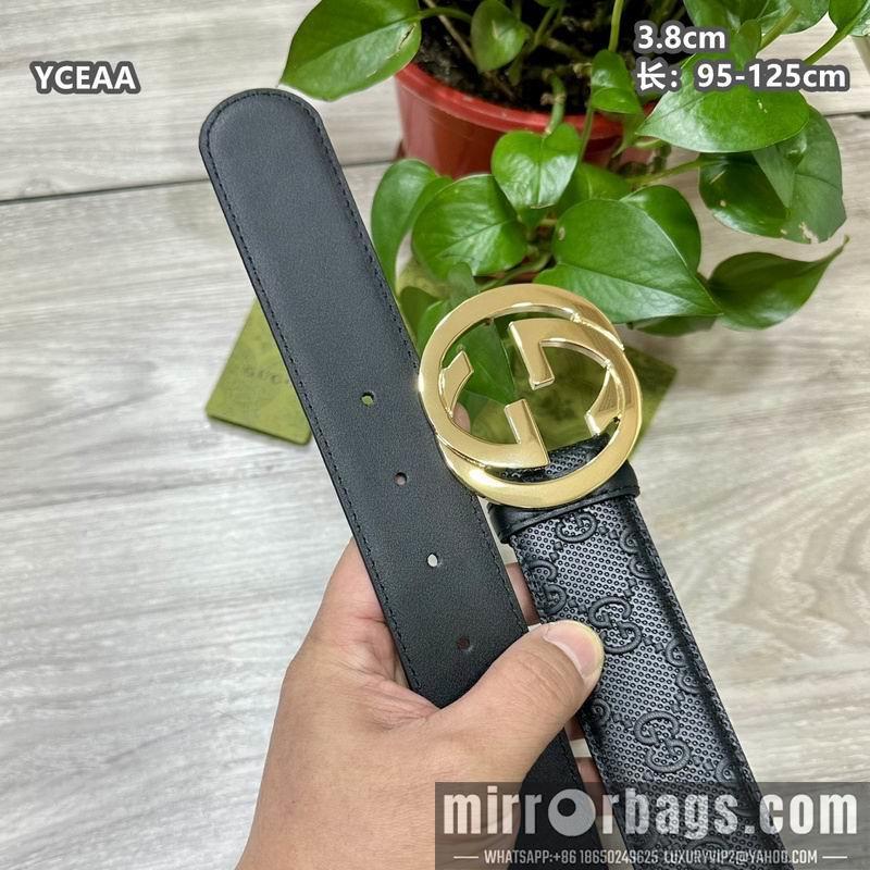 Replica Gucci belt 38mmX95-125cm 8L56