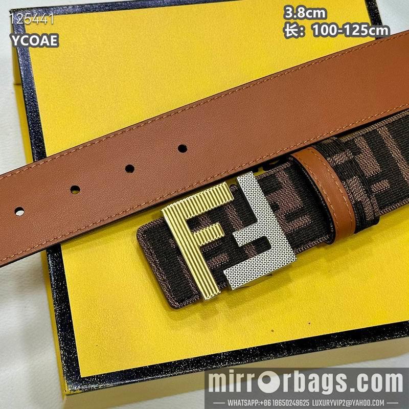 Replica Fendi belt 38mmX100-125cm  8L13