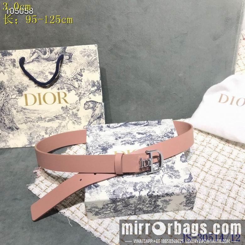 Replica Dior Belt 30mm 95-125cm 8L06
