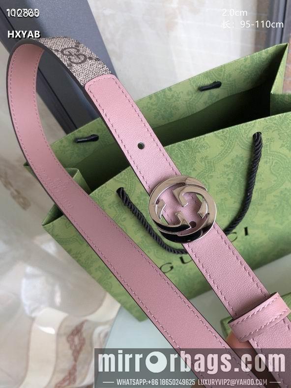 Replica Gucci belt 20mmX95-110cm 8L04