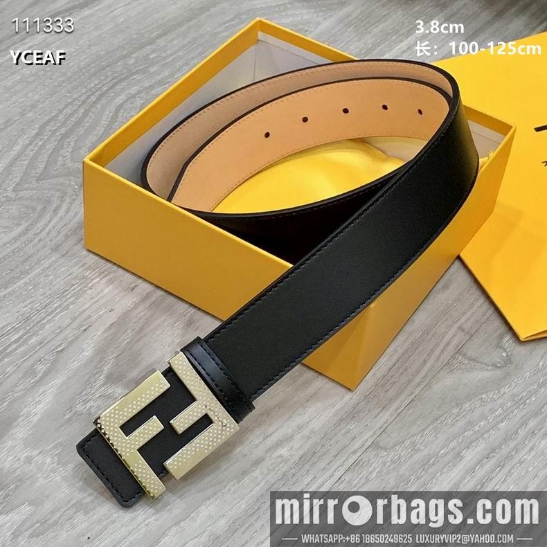 Replica Fendi Belt 38mmX100-125CM 8L10