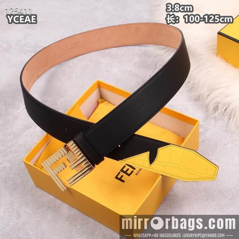 Replica Fendi belt 38mmX100-125cm  8L21