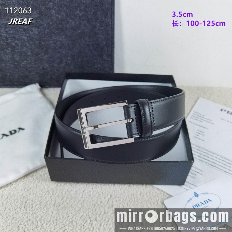 Replica Prada belt 35mmX100-125cm 8L04