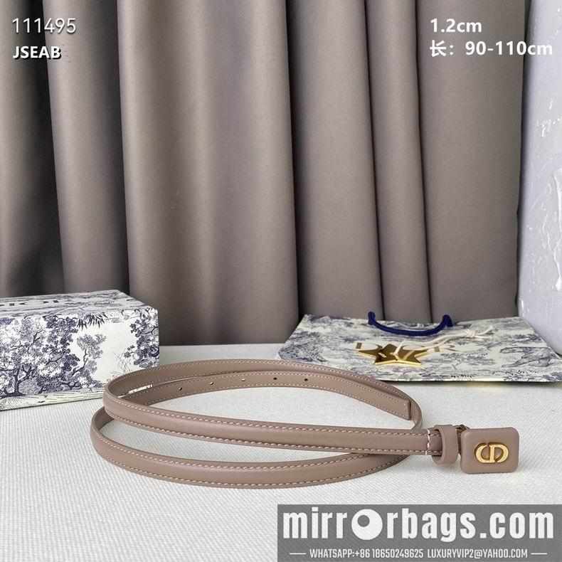 Replica Dior Belt 12mmX90-110cm 8L0515