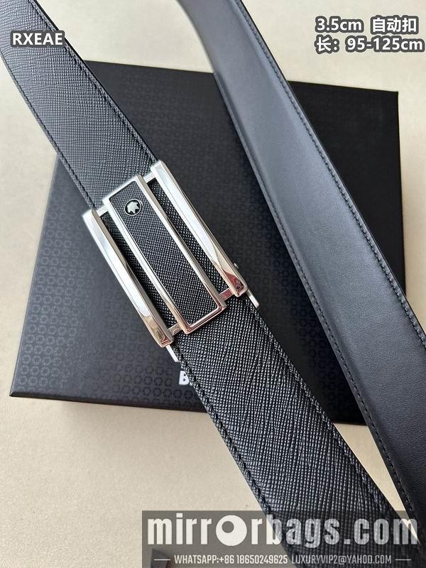 Replica Montlanc belt 35mmX100-125cm 8L79