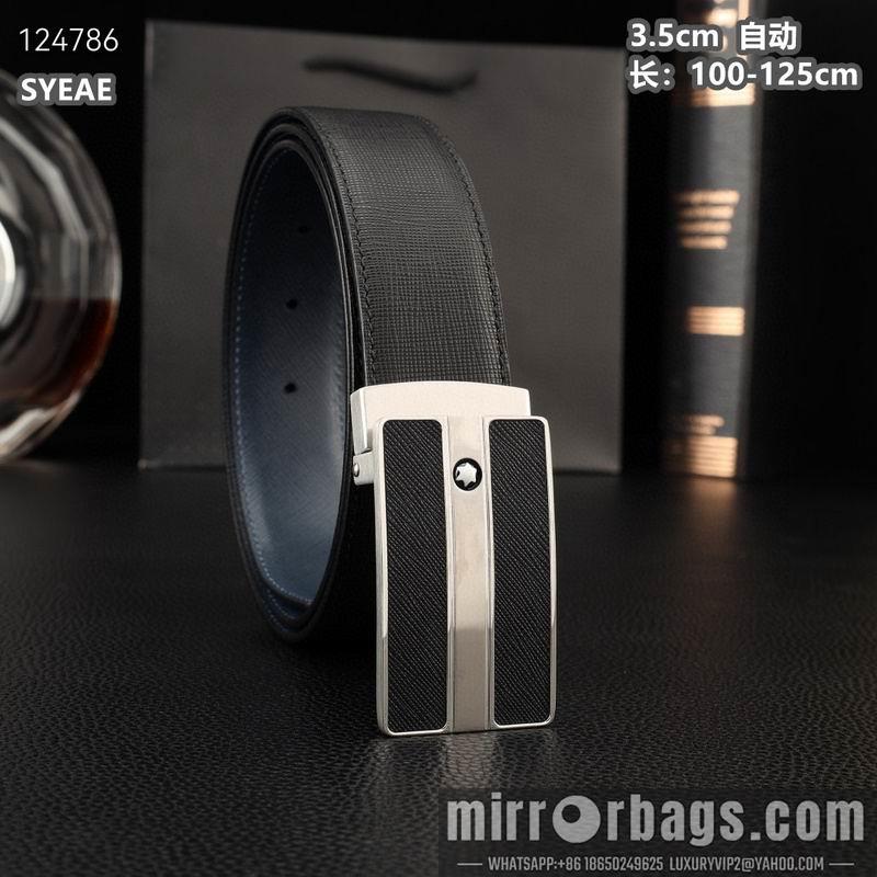 Replica Montlanc belt 35mmX100-125cm 8L28