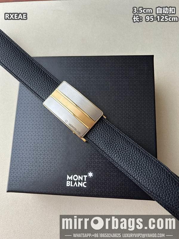 Replica Montlanc belt 35mmX100-125cm 8L78