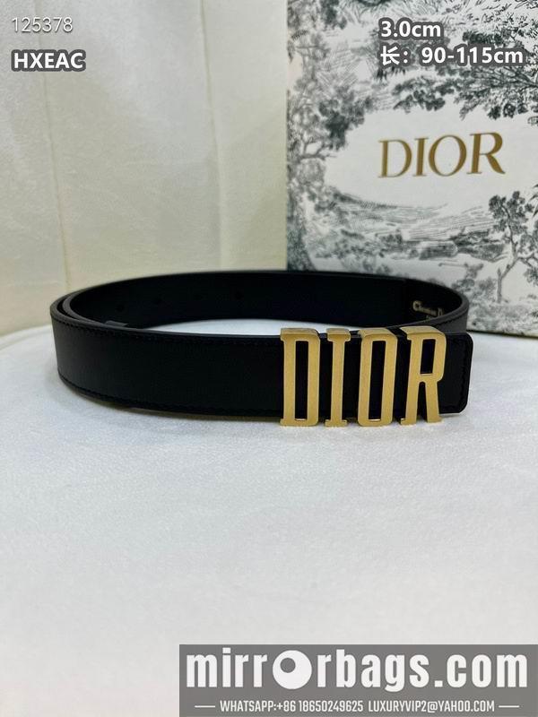 Replica Dior belt 30mmX90-115cm 8L111001