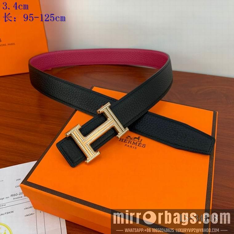 Replica Hermes Belt 34mm 95-125cm 8L02