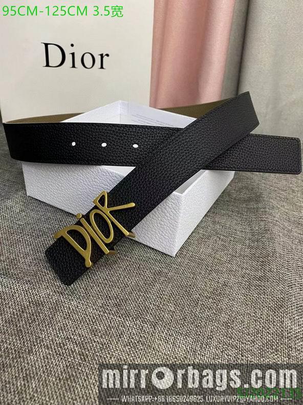 Replica Dior belt 35mmX95-125cm 7D17