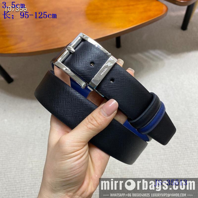 Replica Prada belt 35mmX95-125CM 8L01