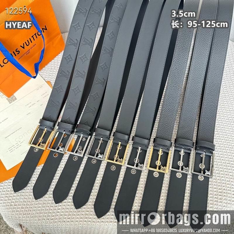 Replica LV belt 35mmX95-125cm 8L35