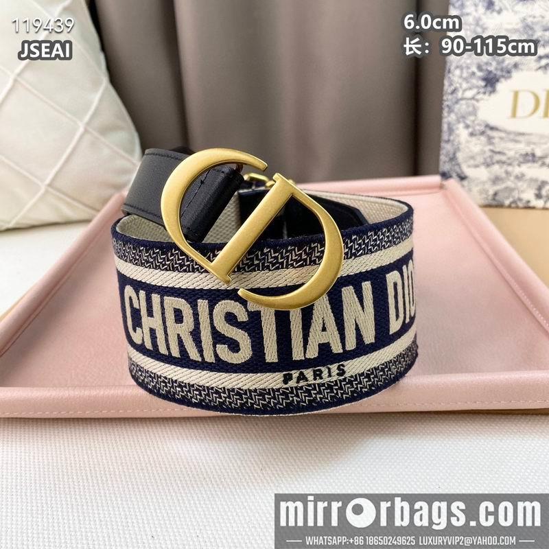 Replica Dior belt 60mmX90-115cm 8L040801