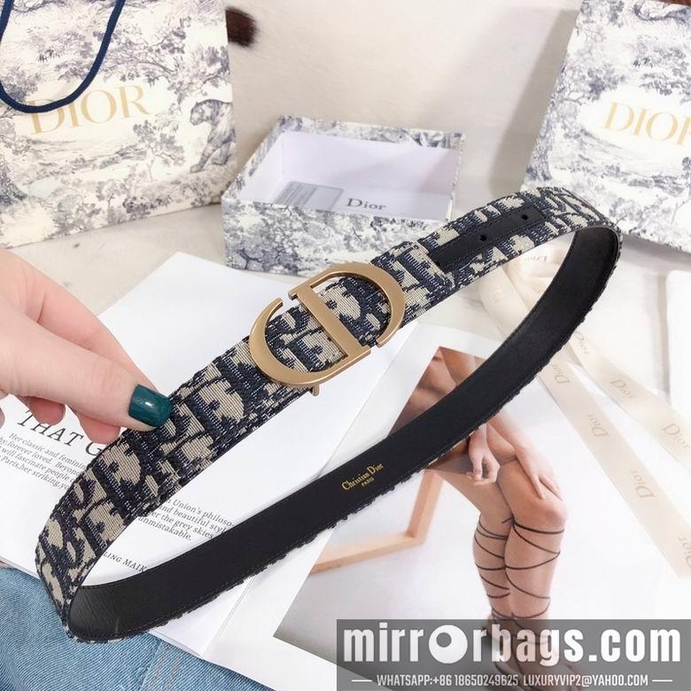Replica Dior Belt 30mmX95-110cm 7d03