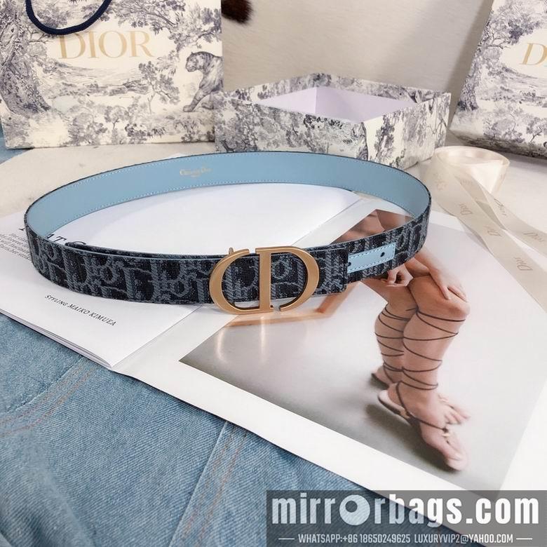 Replica Dior Belt 30mmX95-110cm 7d03