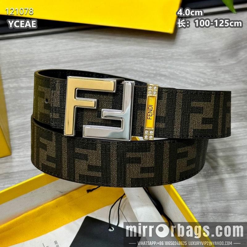 Replica Fendi belt 40mmX100-125cm  8L109