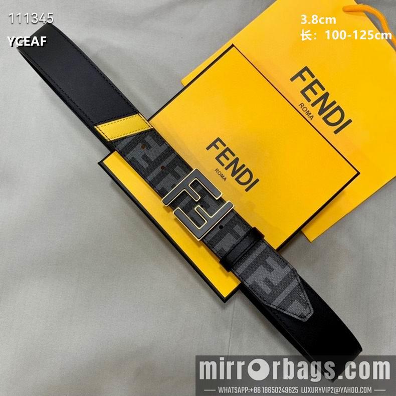 Replica Fendi Belt 38mmX100-125CM 8L14