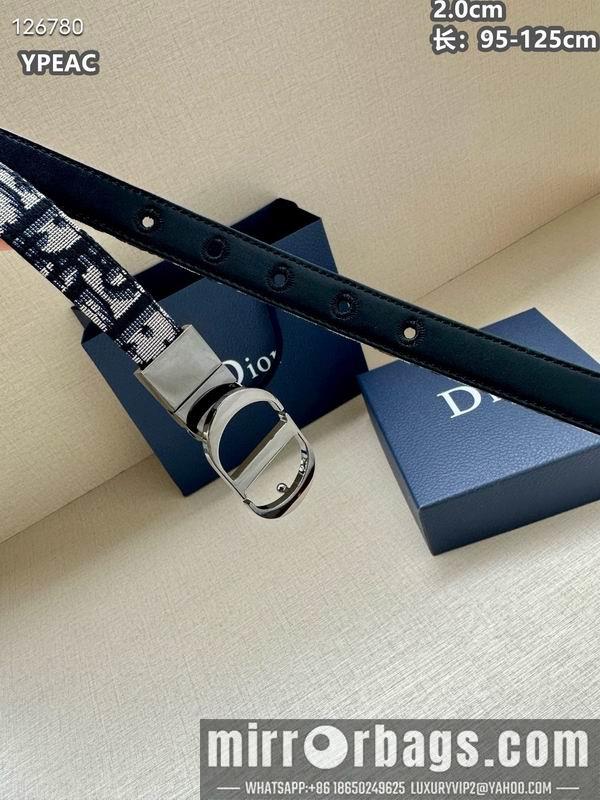 Replica Dior belt 20mmX95-125cm 8L22