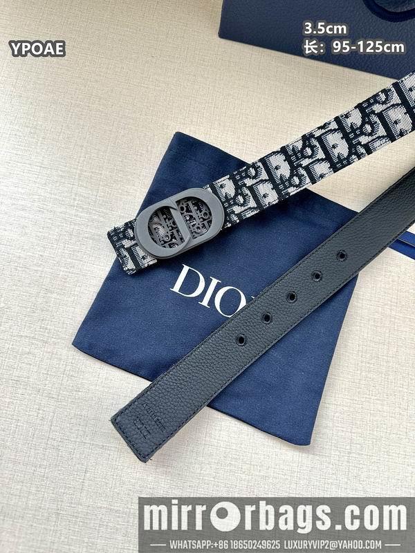 Replica Dior belt 35mmX95-125cm 8L42
