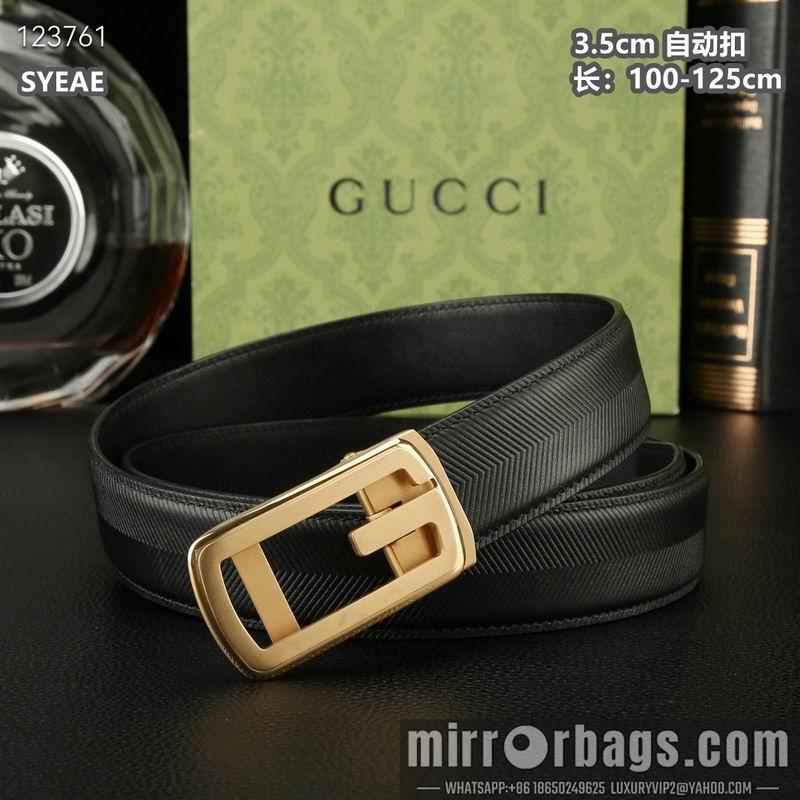 Replica Gucci belt 35mmX100-125cm 8L49