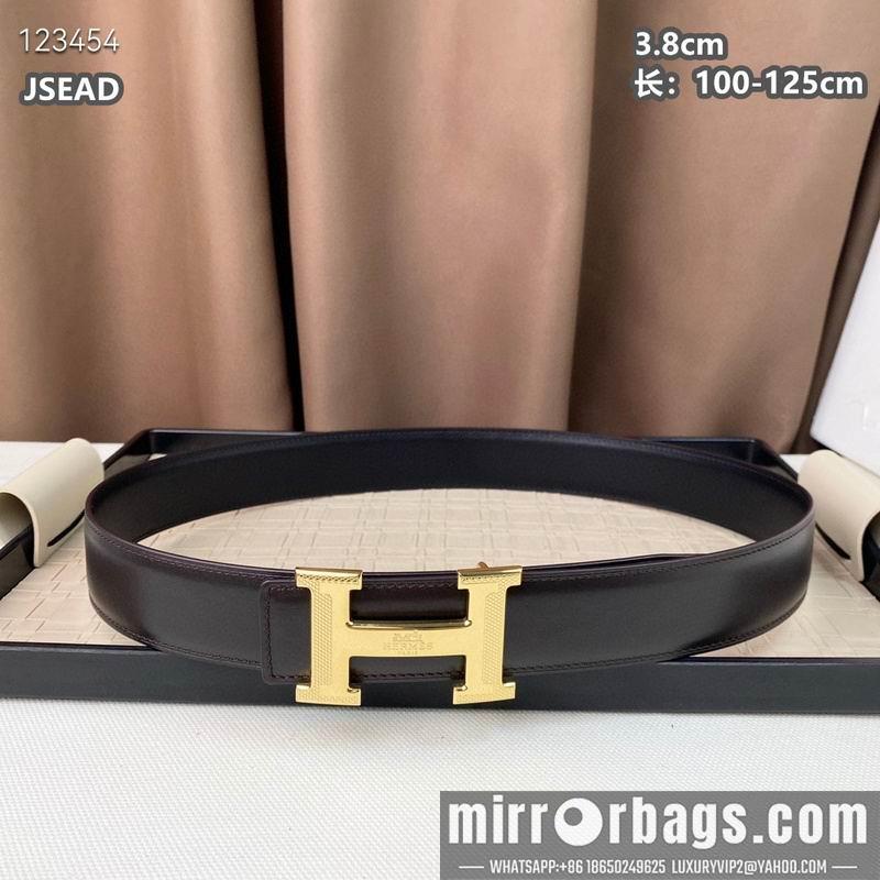 Replica Hermes belt 38mmX100-125cm 8L17