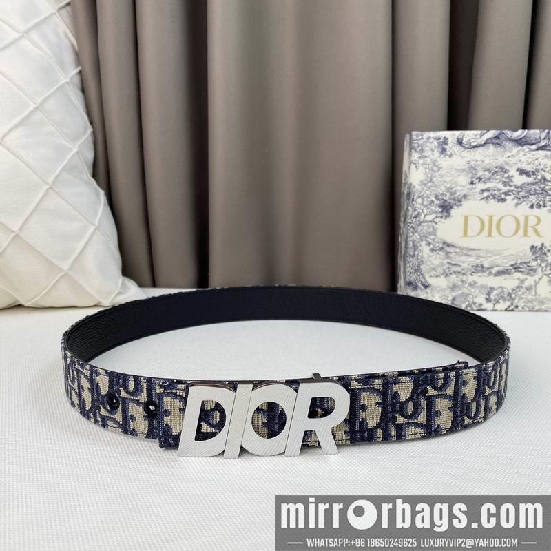 Replica Dior belt 35mmX95-135cm 7D26