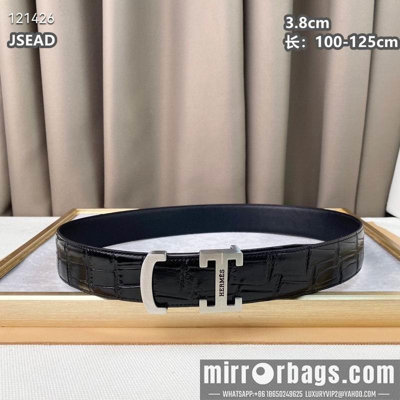 Replica Hermes belt 38mmX100-125cm 8L30